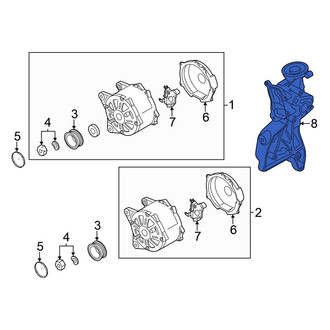 Volkswagen OE - Alternator Bracket