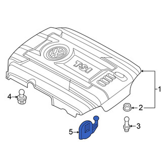 Volkswagen OE - Engine Cover Mounting Bushing