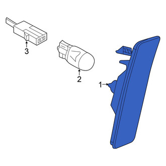 Volkswagen OE - Front Right Side Marker Light