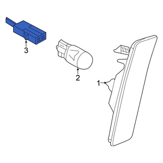 Volkswagen OE - Front Side Marker Light Socket