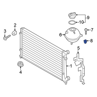 Volkswagen OE - Bumper Cover Nut