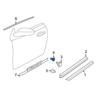 Volkswagen OE - Door Molding Grommet