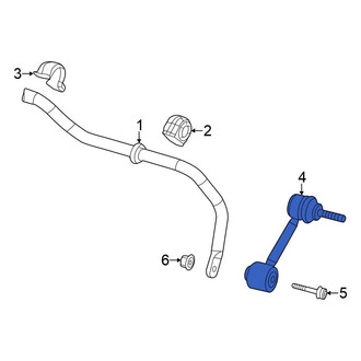 Volkswagen OE - Rear Suspension Stabilizer Bar Link