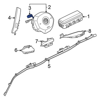 Volkswagen OE - Steering Wheel Wiring Harness