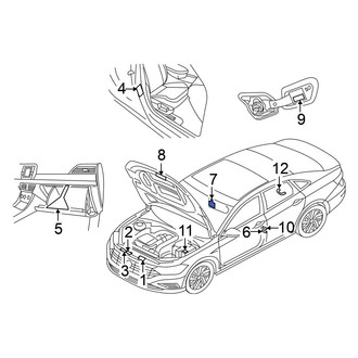 Volkswagen OE - Caution Label