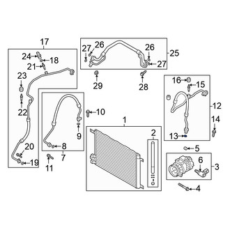Volkswagen OE - A/C Refrigerant Line O-Ring