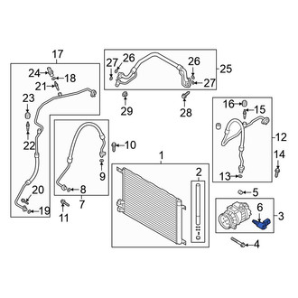 Volkswagen OE - A/C Compressor Relief Valve
