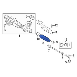 Volkswagen OE - Rack and Pinion Bellows