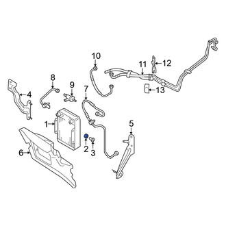 Volkswagen OE - Radiator Insulator