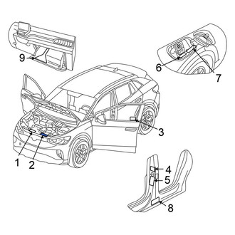 Volkswagen OE - Caution Label
