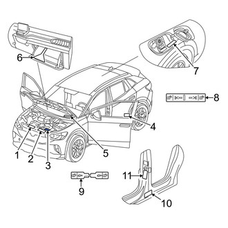 Volkswagen OE - Caution Label