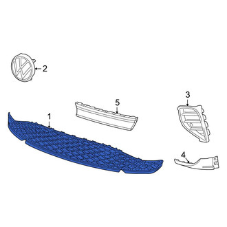Volkswagen OE - Front Grille
