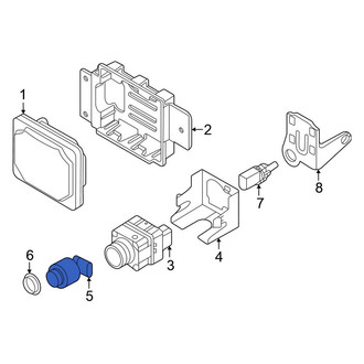 Volkswagen OE - Front Inner Parking Aid Sensor