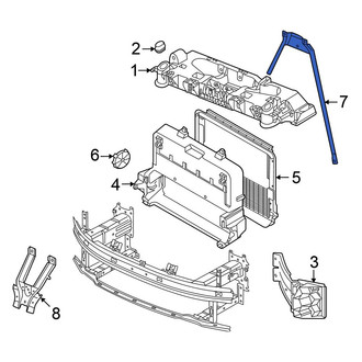 Volkswagen OE - Radiator Support Bracket