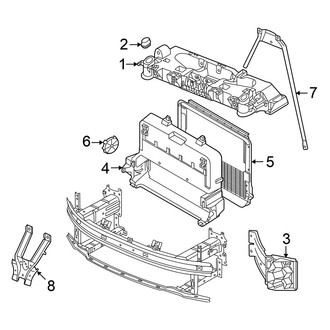 Volkswagen OE - Radiator Support