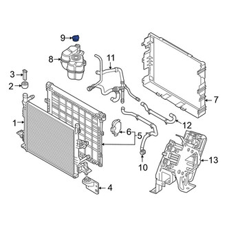 Volkswagen OE - Drive Motor Inverter Coolant Reservoir Cap
