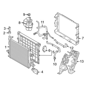 Volkswagen OE - Cooling - Radiator & Components