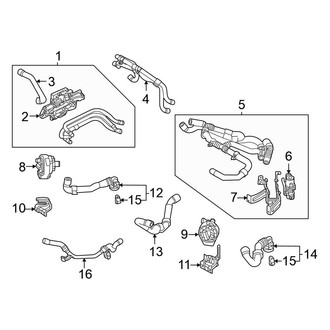 Volkswagen OE - Cooling - Hoses & Lines (Main)