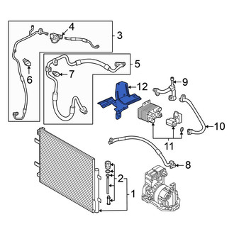 Volkswagen OE - Heater Core Case Bracket