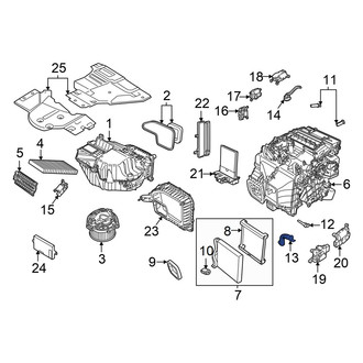 Volkswagen OE - A/C Evaporator Drain