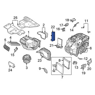 Volkswagen OE - Heater Core Access Cover