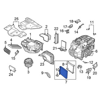 Volkswagen OE - A/C Evaporator Core