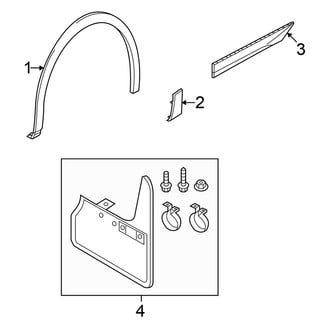 Volkswagen OE - Fender - Exterior Trim