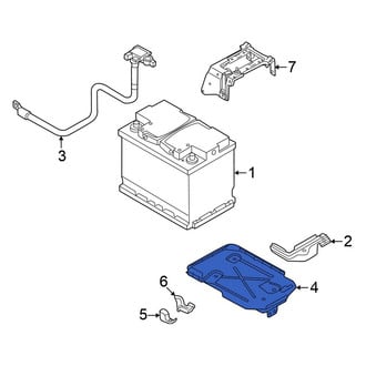 Volkswagen OE - Battery Tray