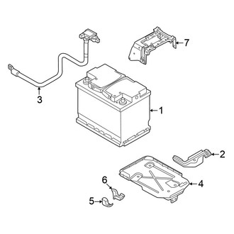 Volkswagen OE - Electrical - Battery (Conventional)