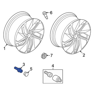 Volkswagen OE - Wheel Lug Bolt