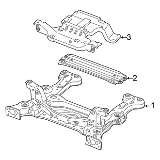 Volkswagen OE - Front Suspension - Suspension Mounting (RWD)