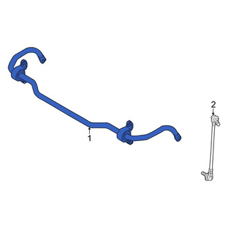 Volkswagen OE - Front Suspension Stabilizer Bar