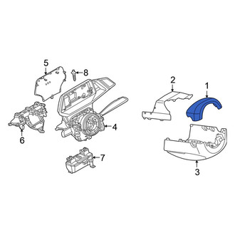 Volkswagen OE - Steering Column Cover