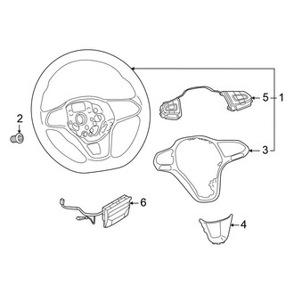 Volkswagen OE - Steering Wheel & Trim