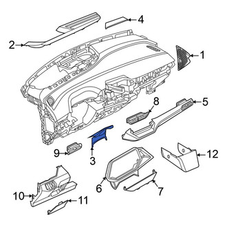 Volkswagen OE - Instrument Cluster Housing Cover