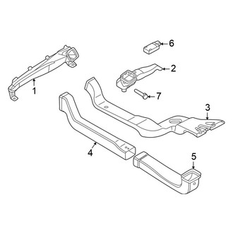Volkswagen OE - Instrument Panel - Ducts