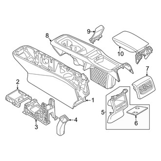 Volkswagen OE - Console