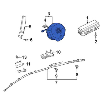 Volkswagen OE - Steering Wheel Air Bag