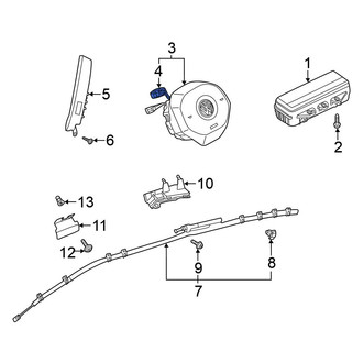 Volkswagen OE - Steering Wheel Wiring Harness