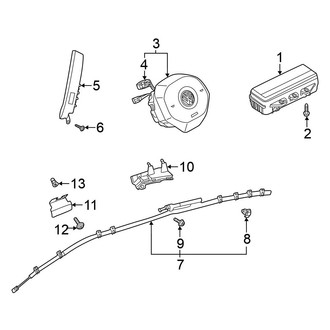 Volkswagen OE - Restraint Systems - Air Bag Components (Air Bags)