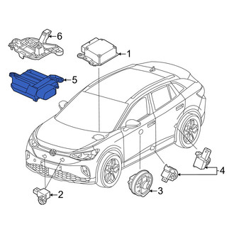 Volkswagen OE - Air Bag Seat Sensor Mat