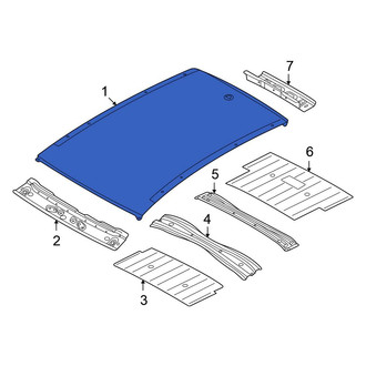 Volkswagen OE - Roof Panel