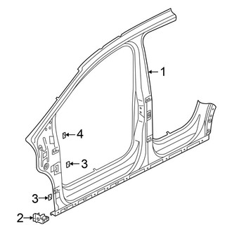 Volkswagen OE - Pillars, Rocker & Floor - Aperture Panel
