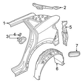 Volkswagen OE - Quarter Panel & Components