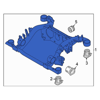 Volkswagen OE - Front Suspension Subframe Crossmember