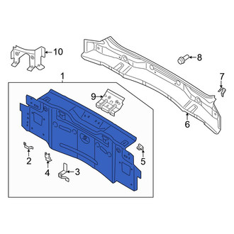 Volkswagen OE - Rear Rear Body Panel