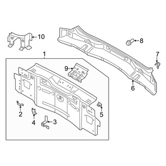 Volkswagen OE - Rear Body & Floor - Rear Body