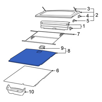 Volkswagen OE - Rear Cargo Cover