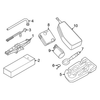 Volkswagen OE - Rear Body & Floor - Jack & Components