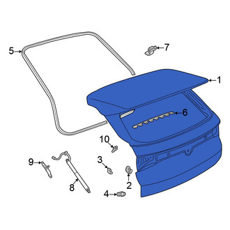 Volkswagen OE - Rear Liftgate